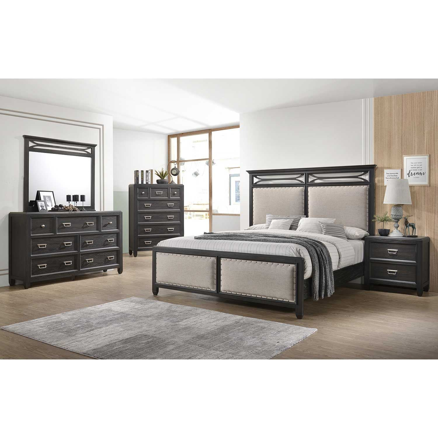 Ashton 5 Piece Bedroom Set 1056 Qbed 10 20 70 80 Lane Home for dimensions 1500 X 1500