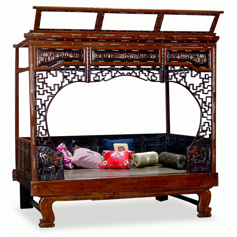 Asian Furniture The Platform Bed Oriental Furniture Staple with measurements 1000 X 1000