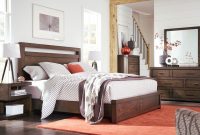 Aspen Home Modern Loft Panel Bedroom Set In Brownstone with regard to proportions 1200 X 694