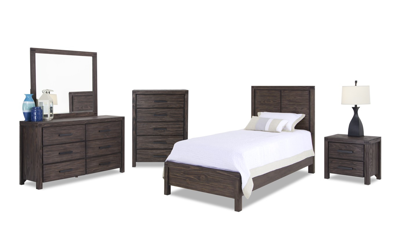 Austin Twin Bedroom Set for measurements 1376 X 864