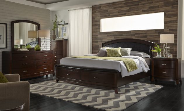 Avalon Bedroom Queen Storage 5 Piece Bedroom Set In 2019 Bedroom throughout proportions 1960 X 1400