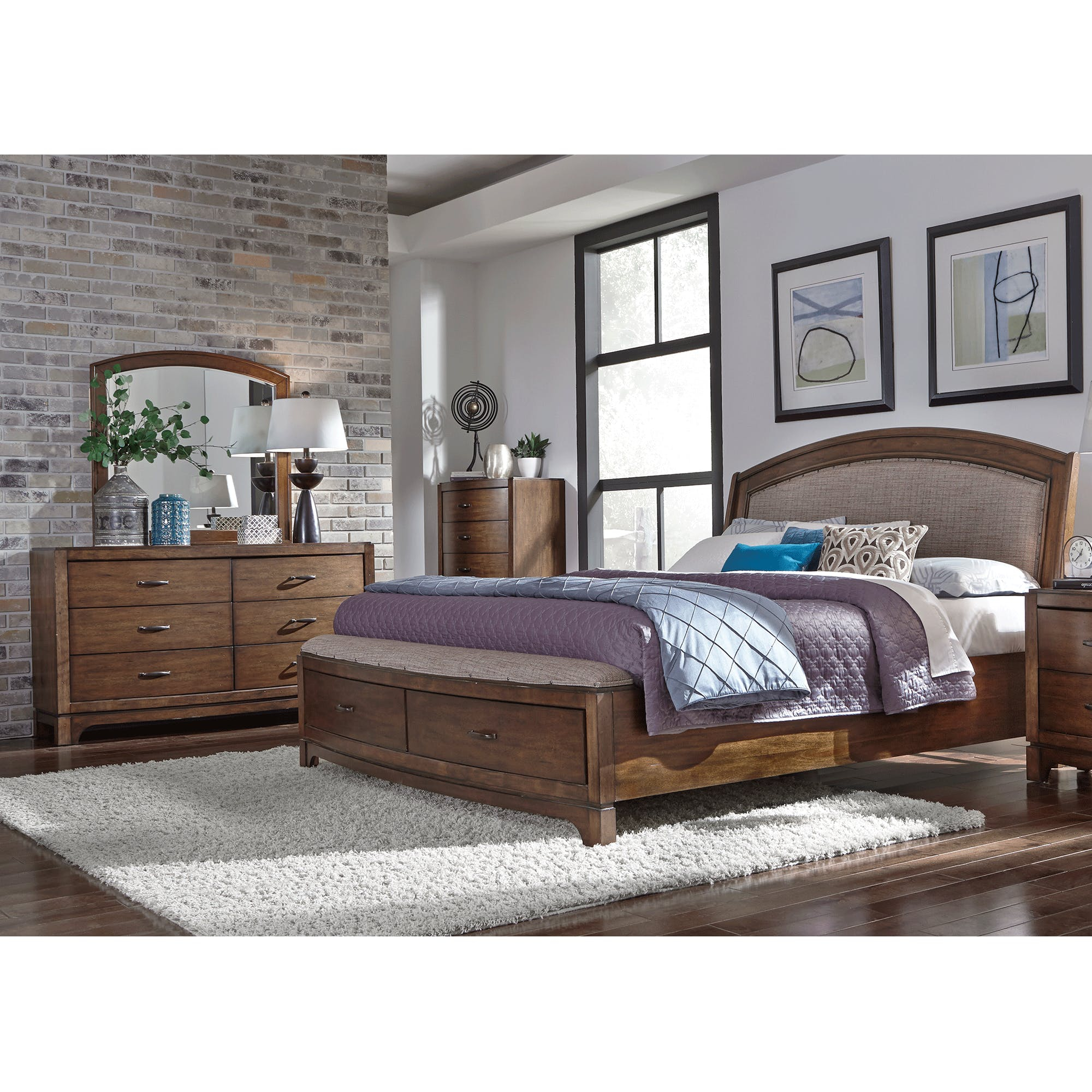 Avalon Iii Storage Bed Bernie Phyls Furniture Liberty within size 2000 X 2000