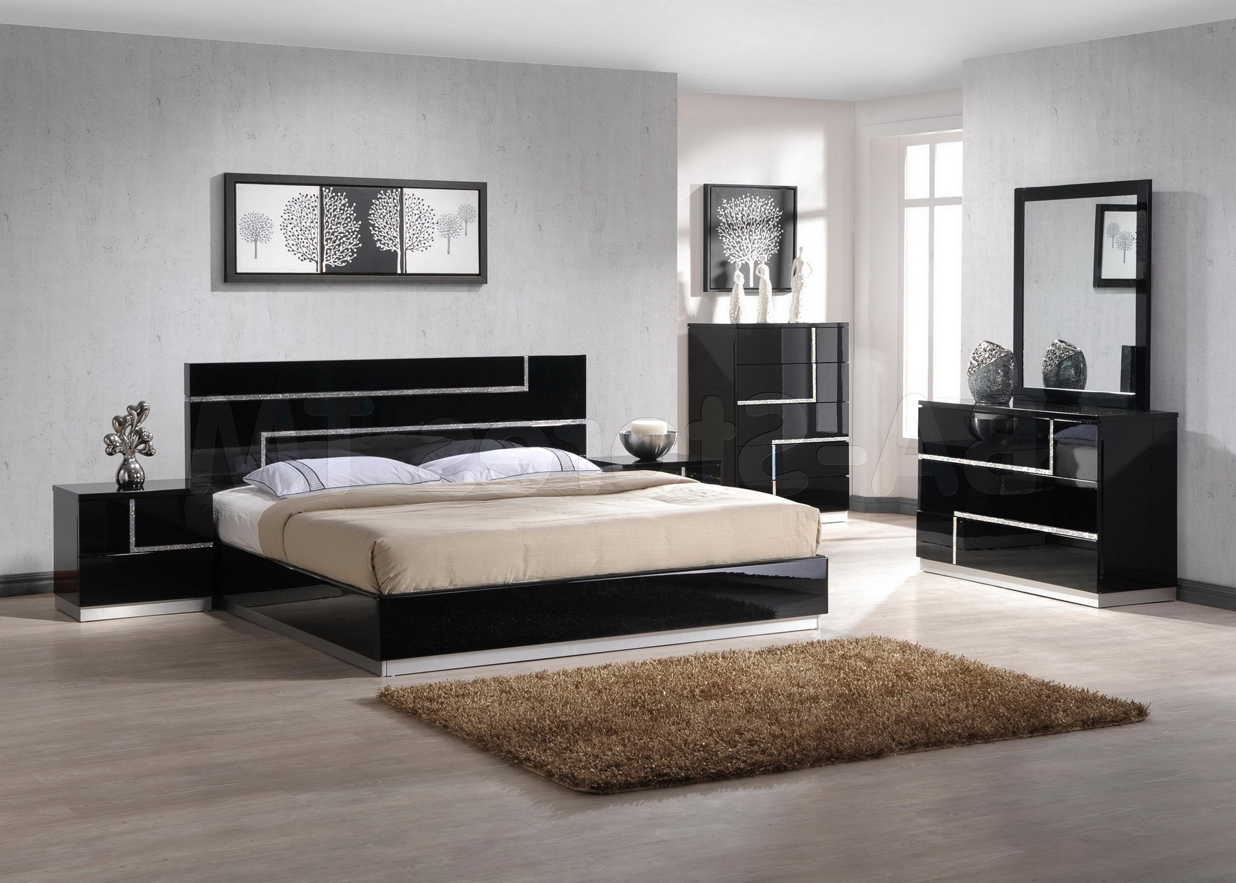 Awesome 35 Black Bedroom Furniture Cileather Home Design Ideas throughout sizing 2450 X 1750