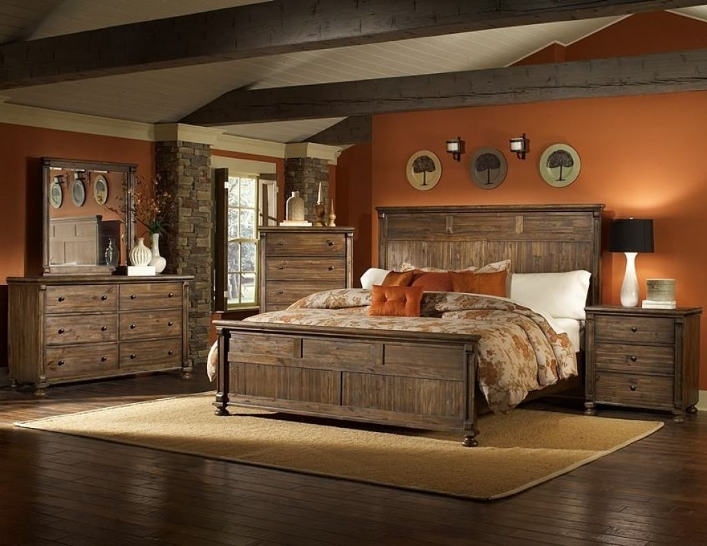 Awesome Fantastic Rustic Bedroom Furniture Home And Decoration intended for dimensions 1024 X 791