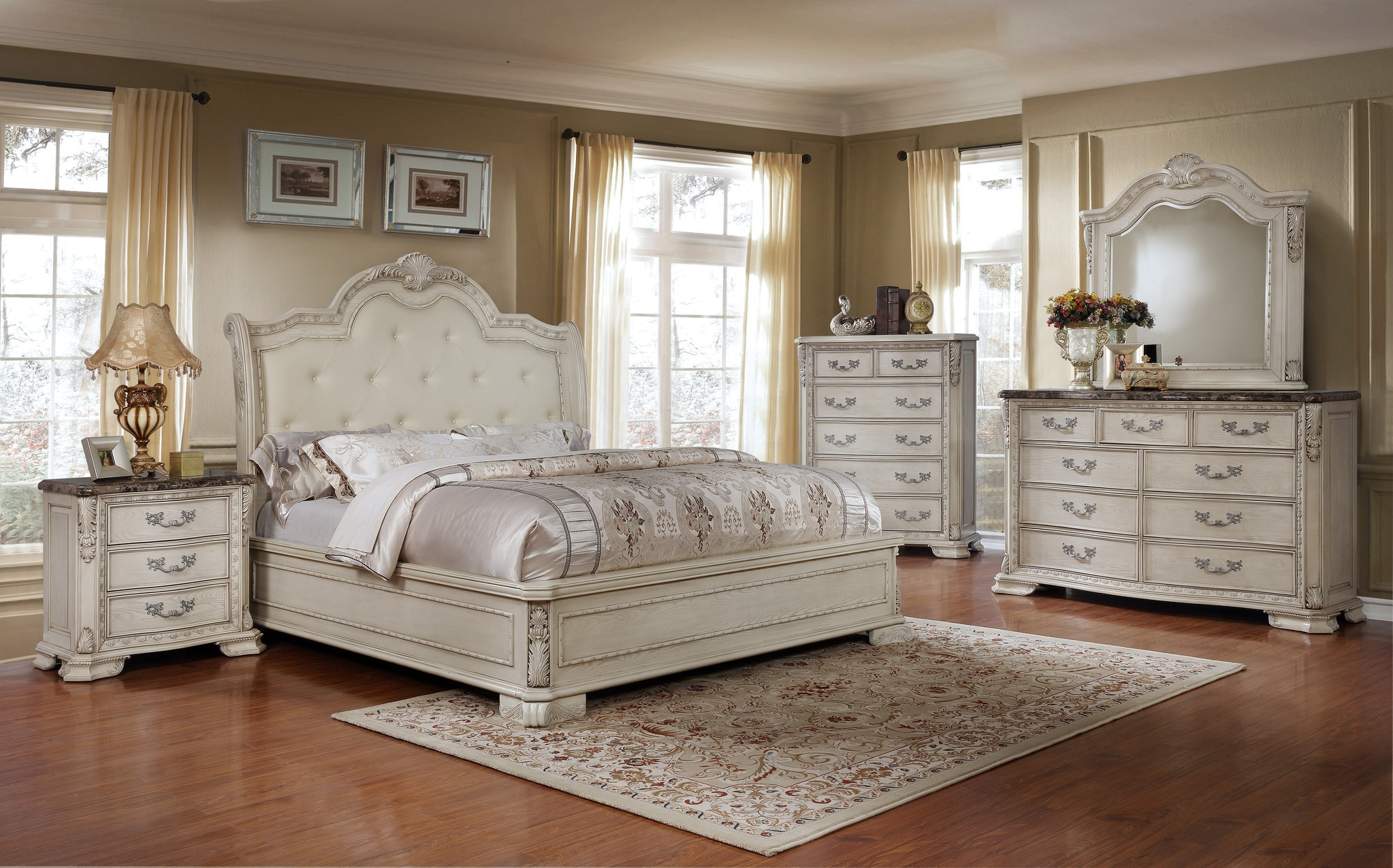 B1000 Bedroom Collection Mcferran within measurements 2046 X 1275