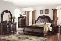 B1600 Stanley Marble Top Bedroom Set Crown Mark with regard to size 3000 X 1859