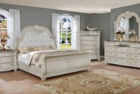 B1630 Stanley Antique White Marble Bedroom Set Crown Mark for measurements 3000 X 1683