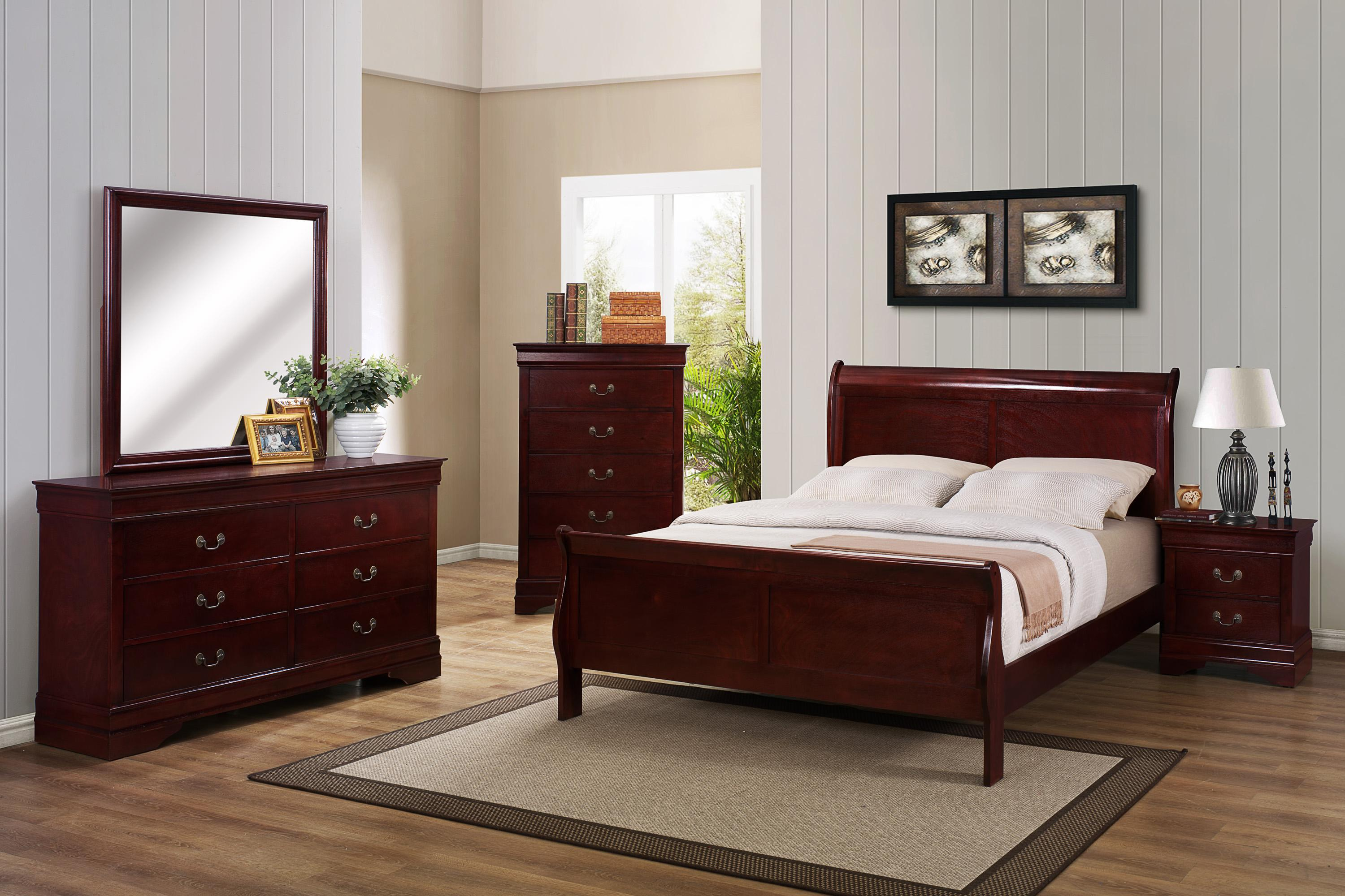 B3800 Louis Phillipe King Bedroom Group Crown Mark At Household Furniture inside size 3000 X 2000