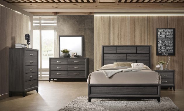 B4620 Akerson Grey Bedroom Set for size 3000 X 2122