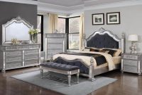 B878 Elegant Silver Bedroom Set with measurements 2048 X 1288