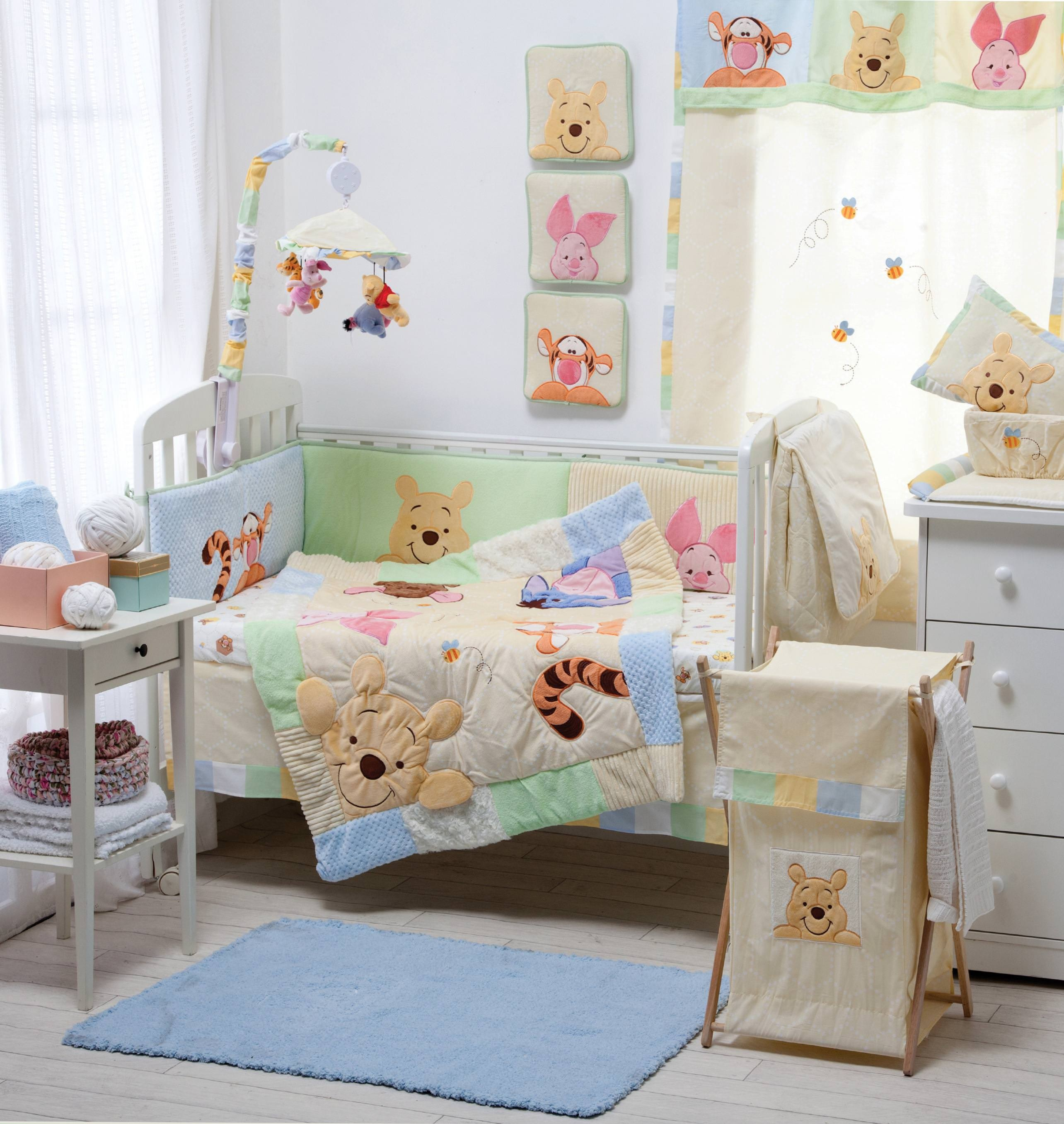 Ba Bedding Sets Hiding Pooh Crib Bedding Collection 4 Pc Crib Bedding Set Ba Nursery Bedding regarding sizing 2568 X 2712