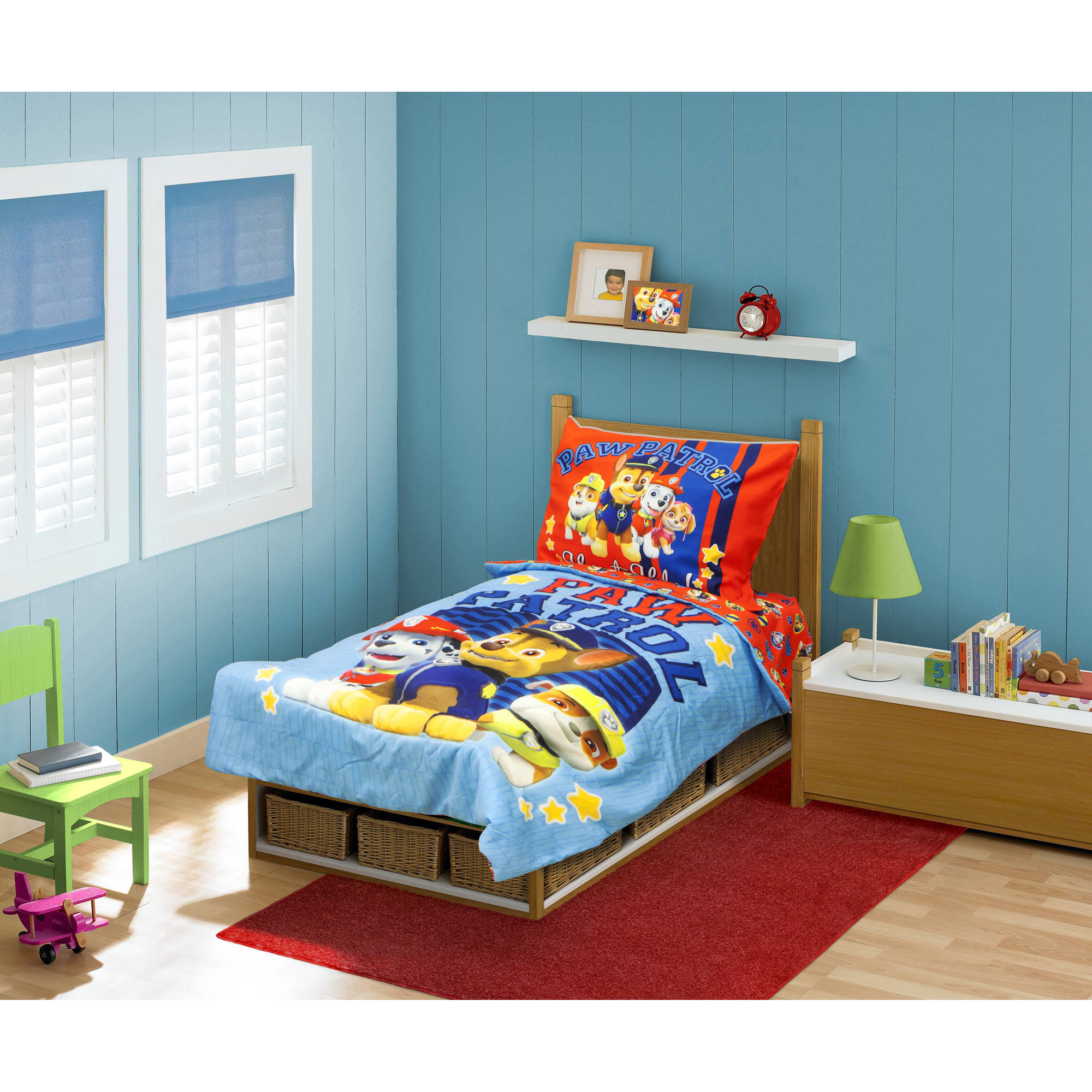 Baboom Nick Jr Paw Patrol 4 Piece Toddler Bedding Set Here To Help within dimensions 2000 X 2000