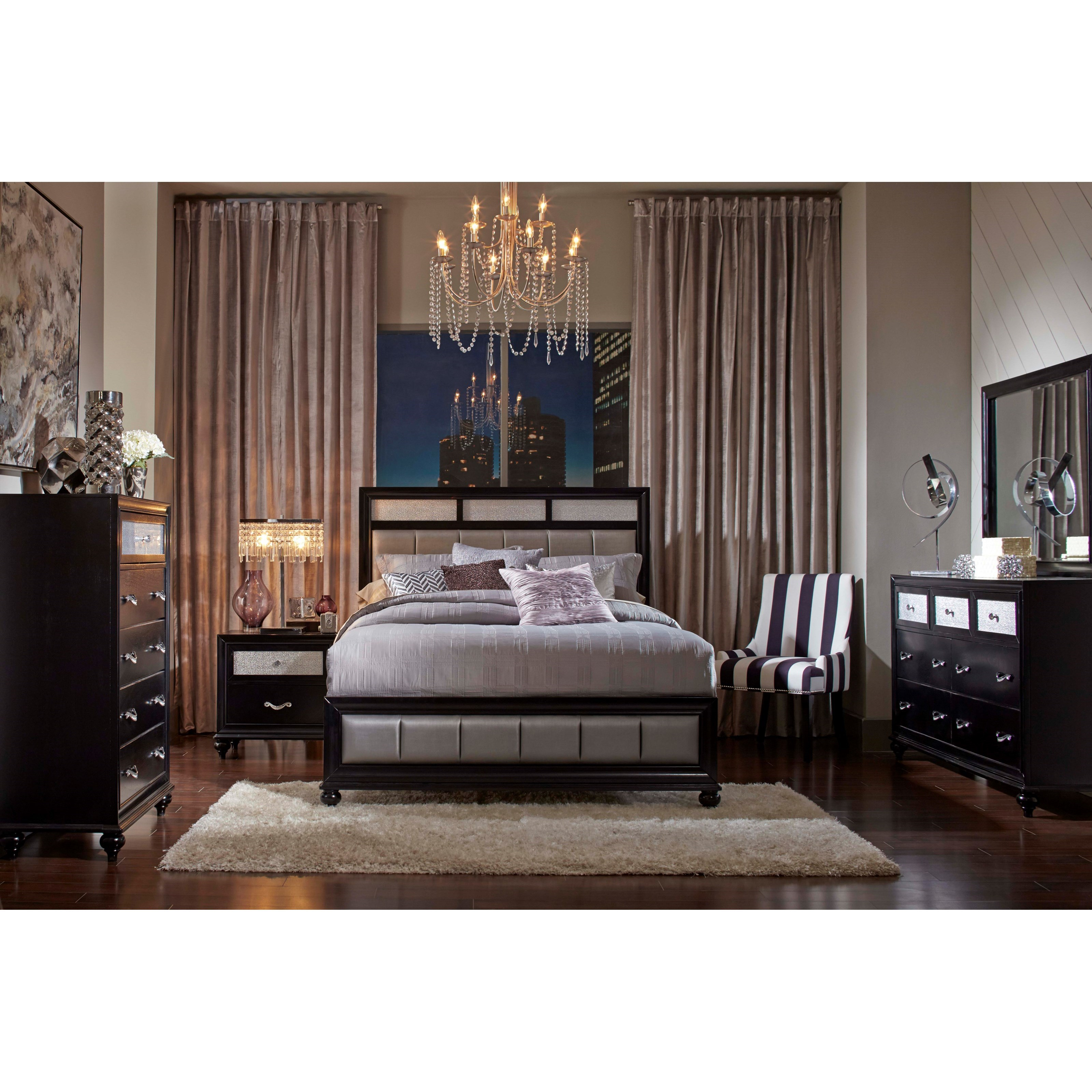 Barzini California King Bedroom Group Coaster intended for size 3200 X 3200