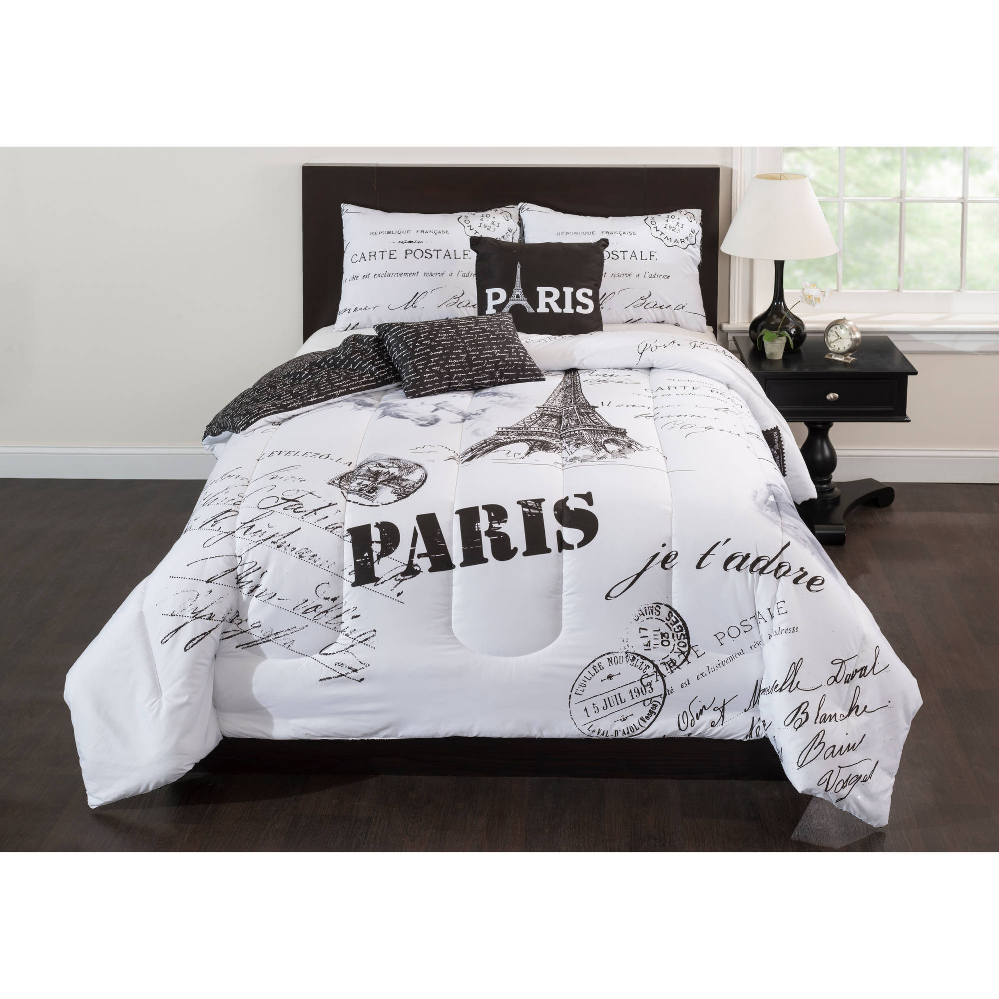 Bedding Comforter Set Paris Jadore Full Size 5 Piece Bedroom Bed regarding proportions 2000 X 2000