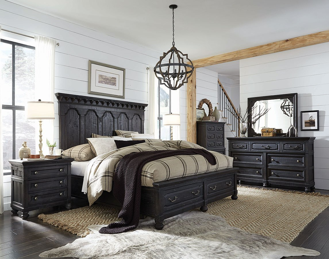 Bedford Corners Storage Bedroom Set inside sizing 1145 X 900