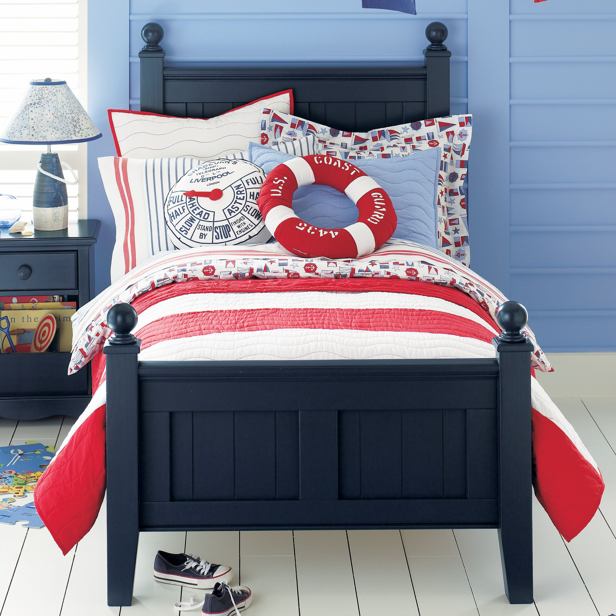 Bedroom Beach Style Bedroom Design With Nautica Bedding Sets in sizing 2000 X 2000