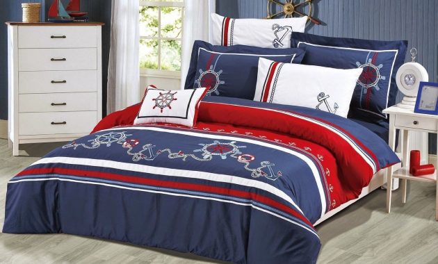 Bedroom Decor Ideas And Designs Top Nautical Sailor Themed Bedding throughout measurements 1500 X 1098