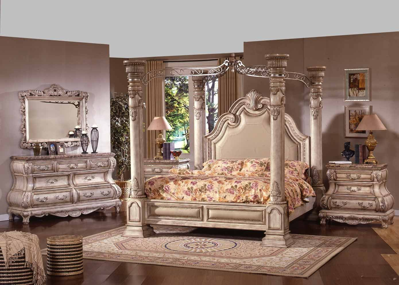 Bedroom Furniture Bedroom Sets Ornate regarding sizing 1390 X 994