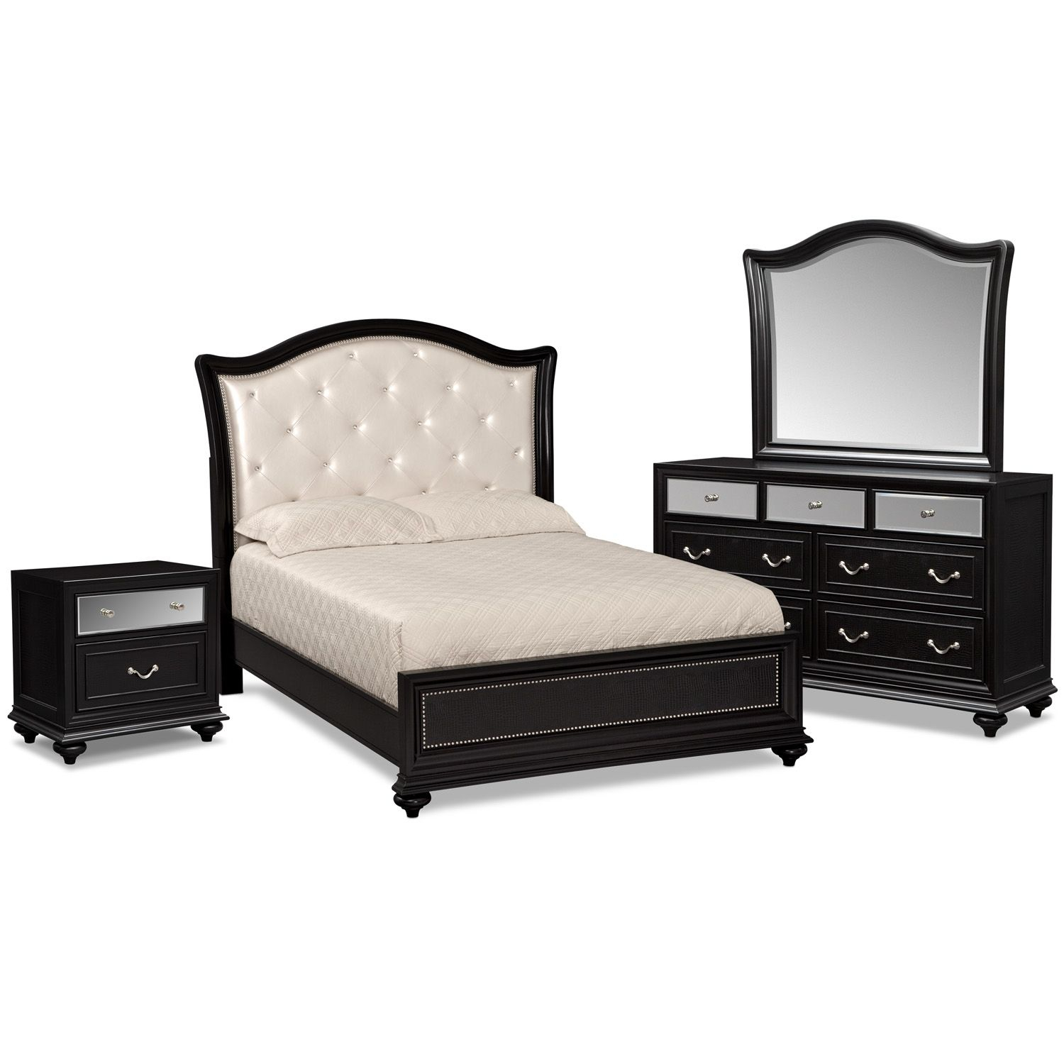 Bedroom Furniture Marilyn 6 Pc King Bedroom My Dream Bedroom I for measurements 1500 X 1500