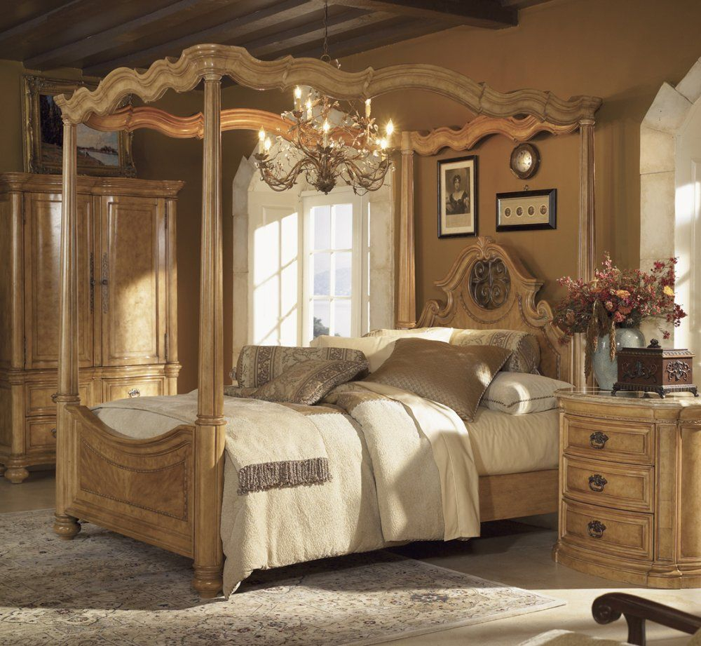 Bedroom Furniture Set In Leon Fairy Tale Furnishings French inside dimensions 1000 X 921