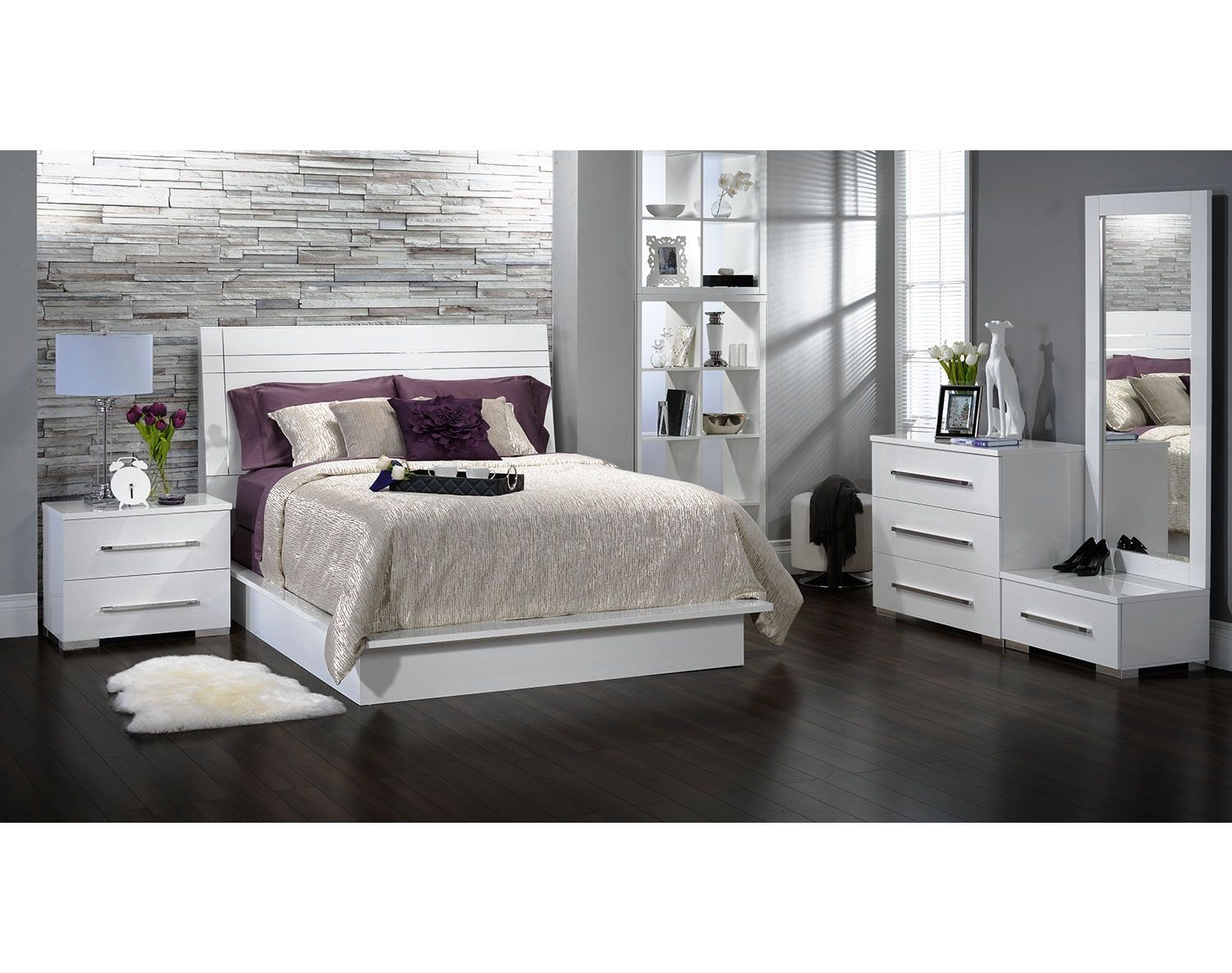 Bedroom Furniture The Milano Collection Milano Queen Bed The with regard to sizing 1500 X 1185