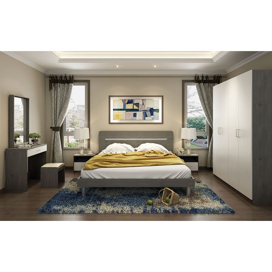 Bedroom King Set Lanika throughout proportions 900 X 900