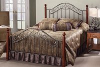Bedroom Modern Metal Bed Cast Iron Headboard King Bed Furniture for dimensions 3200 X 3200