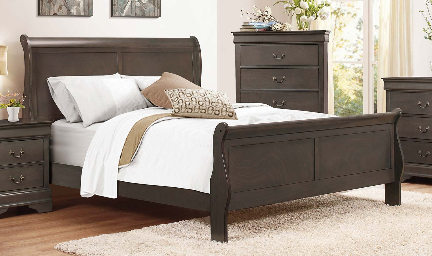 Bedroom Set Dark Wood pertaining to sizing 1500 X 888