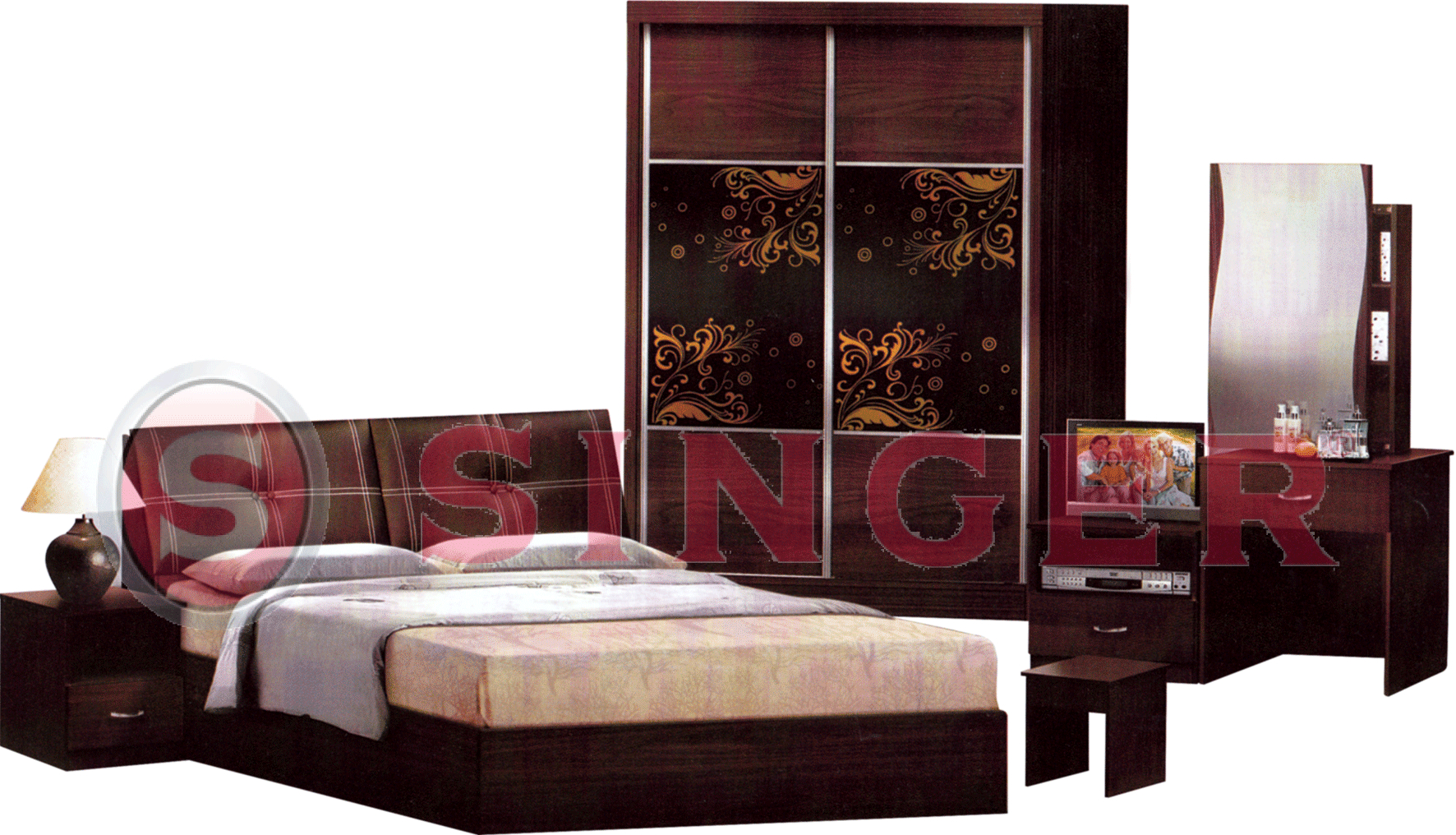 Bedroom Set Singer Singer Malaysia inside sizing 1772 X 1016
