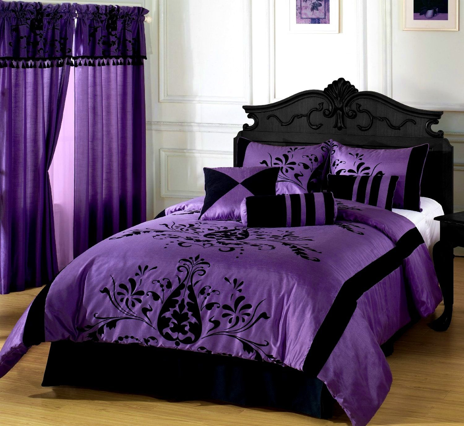 Bedroomcaptivating Gothic Bedrooms Purple And Black Media Design throughout measurements 1500 X 1378