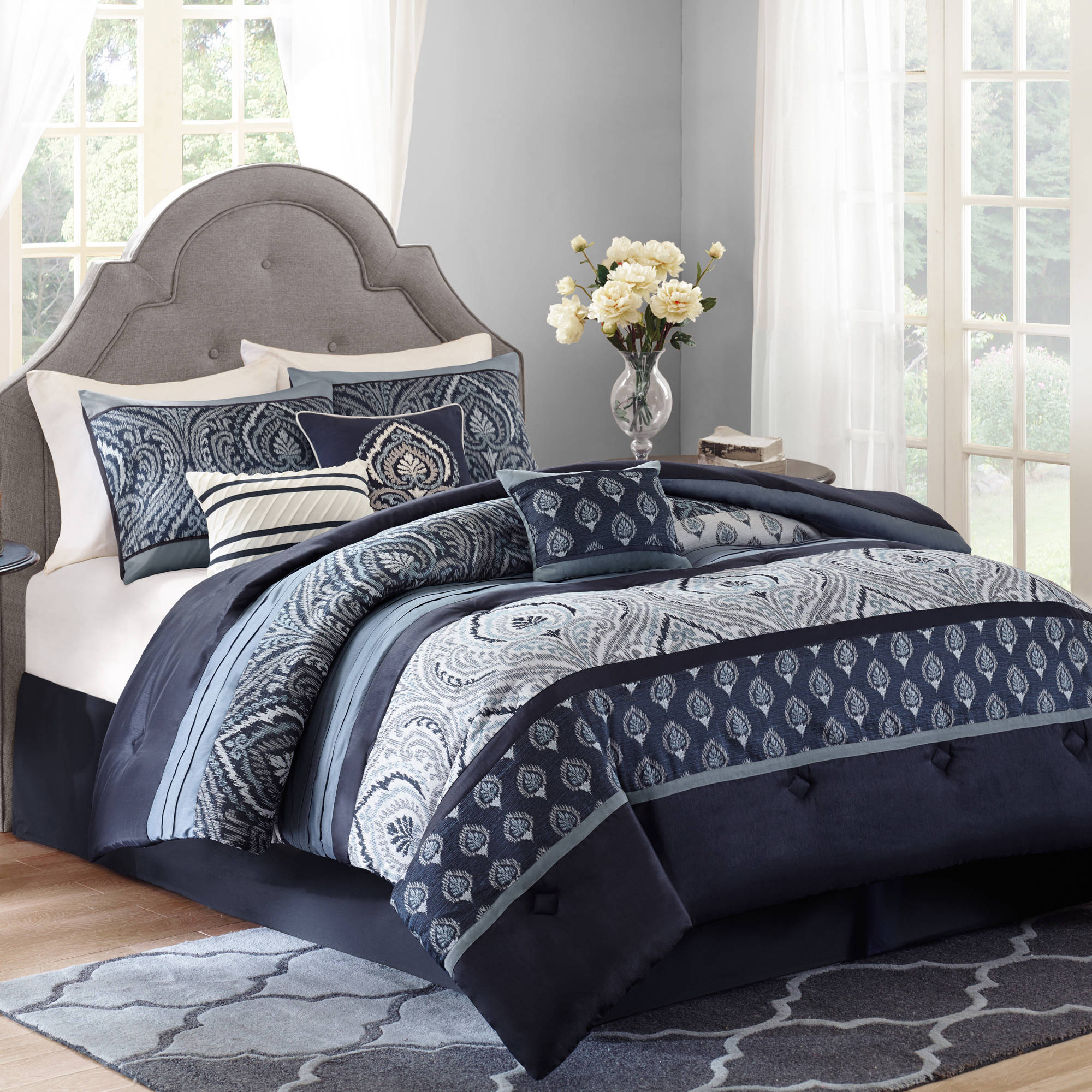 Bella 7 Piece Bedding Comforter Set within measurements 2000 X 2000