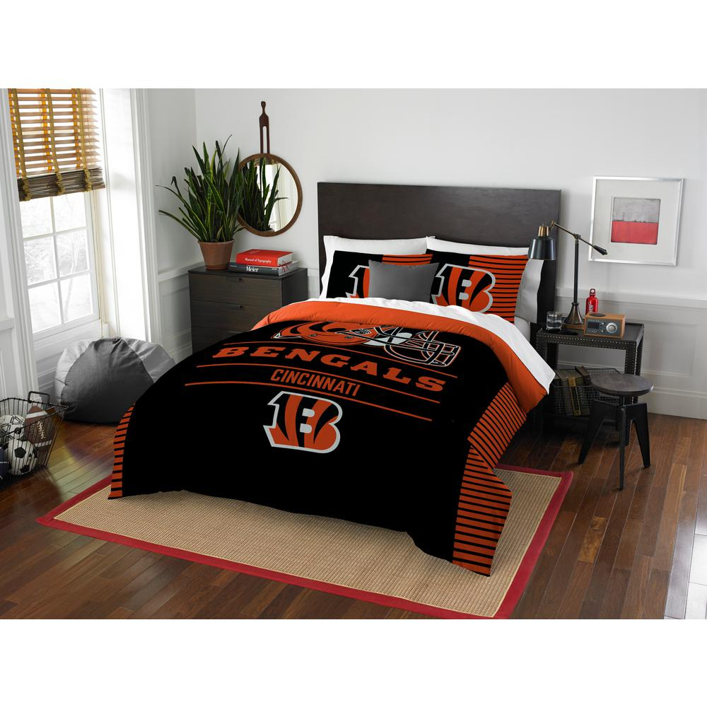 Bengals 3 Piece Draft Multi Fullqueen Comforter Set pertaining to sizing 1000 X 1000