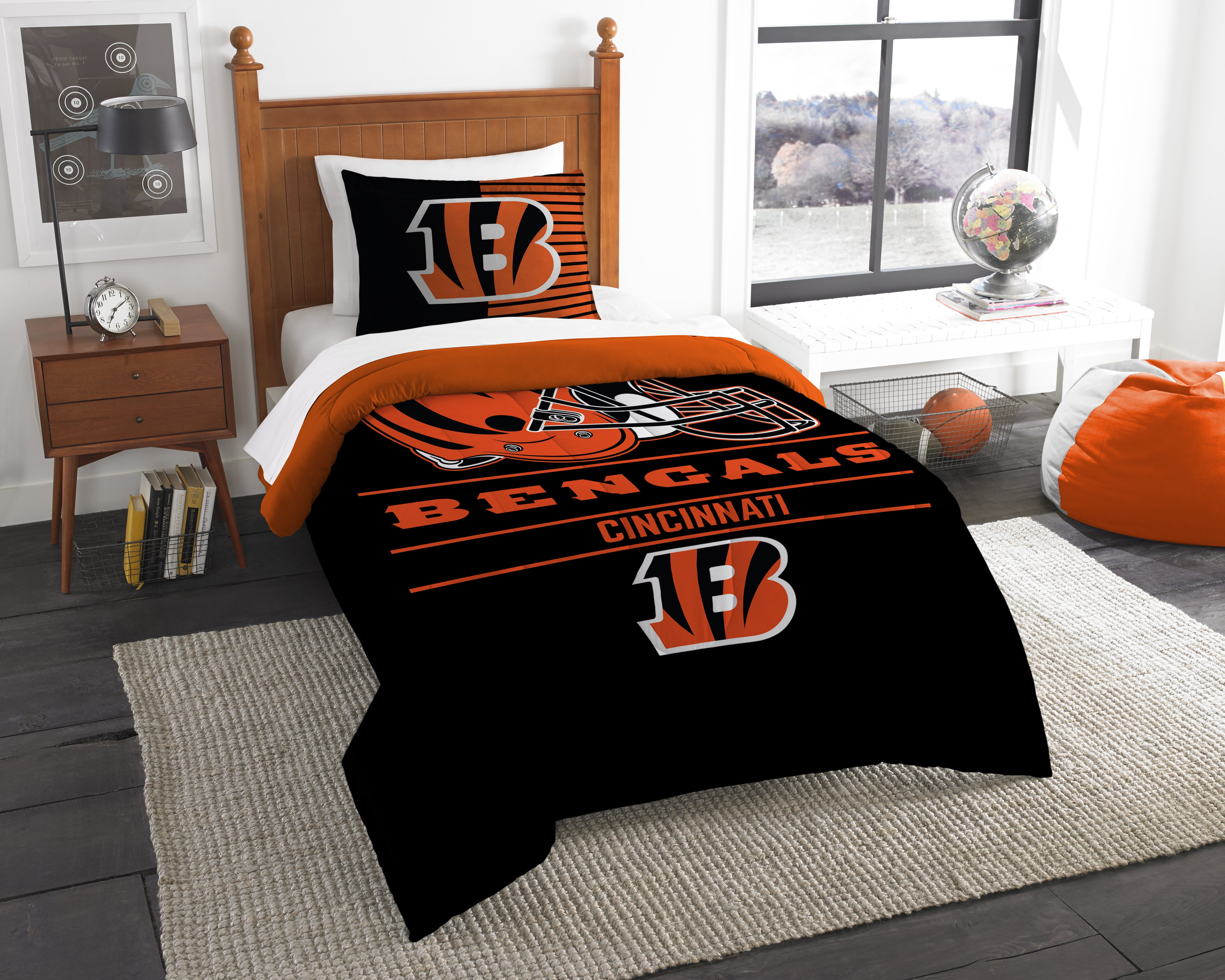 Bengals Official National Football League Bedding Draft Printed inside proportions 5013 X 4011