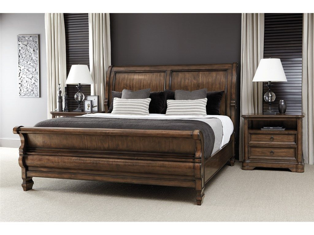 Bernhardt Bedroom Montebella Queen Sleigh Bed G62395 Kittles throughout measurements 1024 X 768