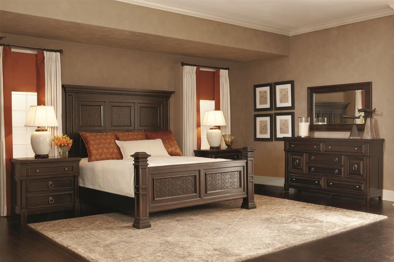 Bernhardt Pacific Canyon Queen Panel Bedroom Set Bernhardt throughout sizing 1300 X 866