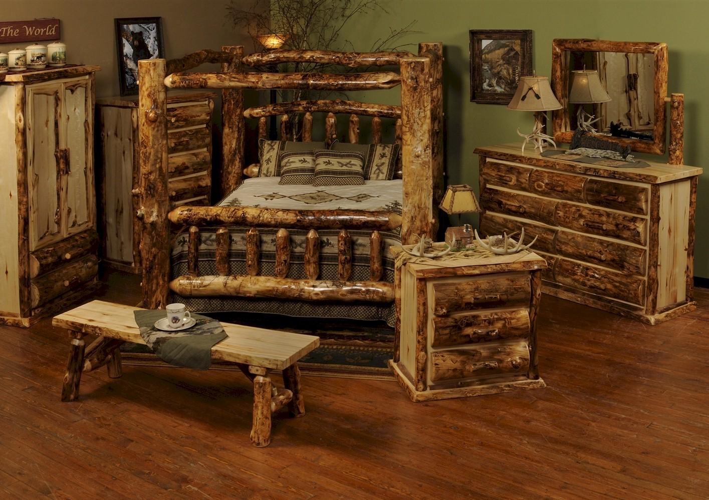 Best Choice Rustic Bedroom Furniture Sets Rustic Furniture intended for measurements 1415 X 997
