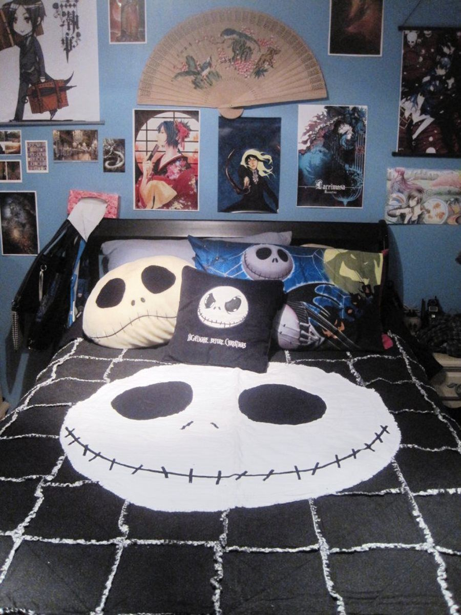 Best Nightmare Before Christmas Room Decor Boy Rooms Ideas throughout proportions 900 X 1200
