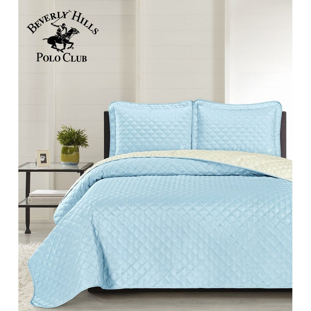 Beverly Hills Polo Club Reversible Quilt Set regarding proportions 1000 X 1000