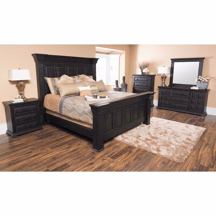 Black Isabella 5 Piece Bedroom with sizing 900 X 900