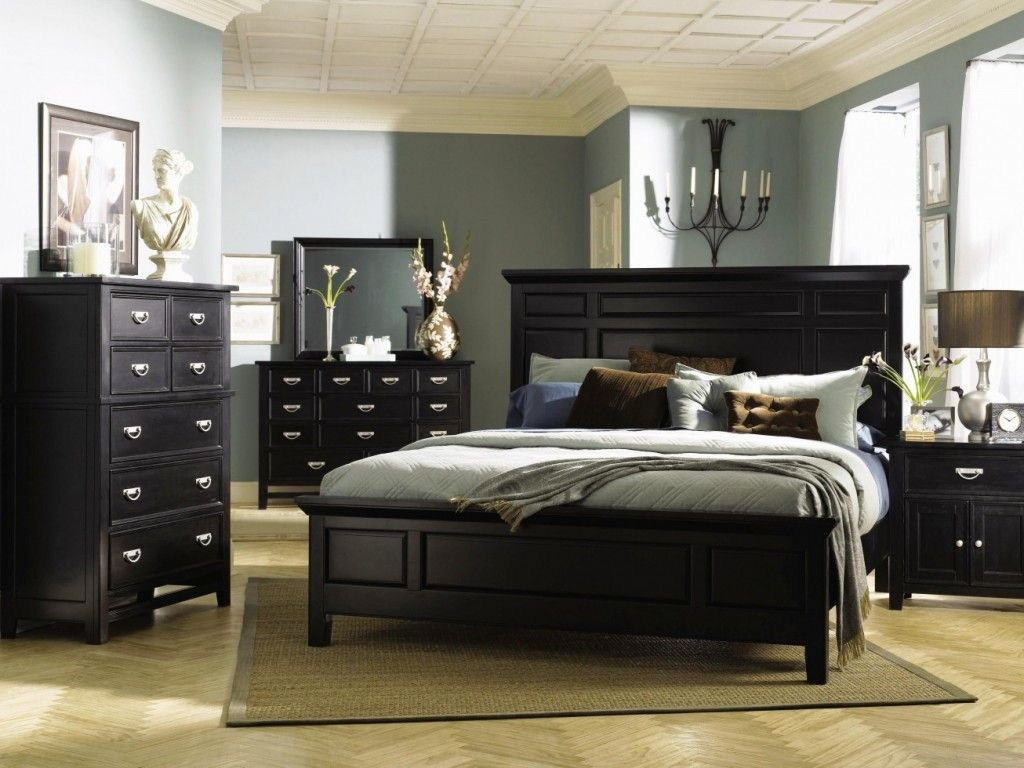 Black King Bedroom Furniture Sets King Bedroom Sets King Bedroom regarding proportions 1024 X 768