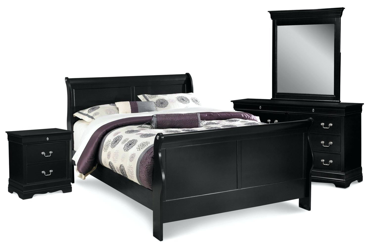 Black Queen Bedroom Set Eatfiveco in dimensions 1500 X 998