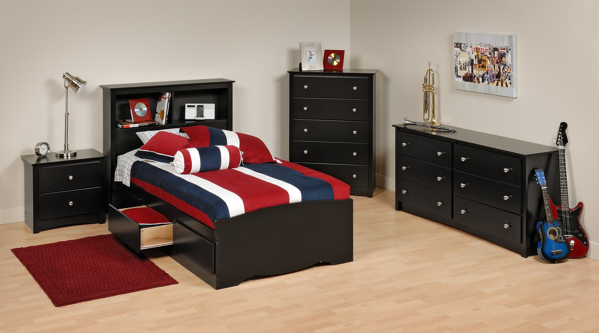 Black Twin Bedroom Furniture Home Decor Photos Gallery in sizing 2000 X 1112