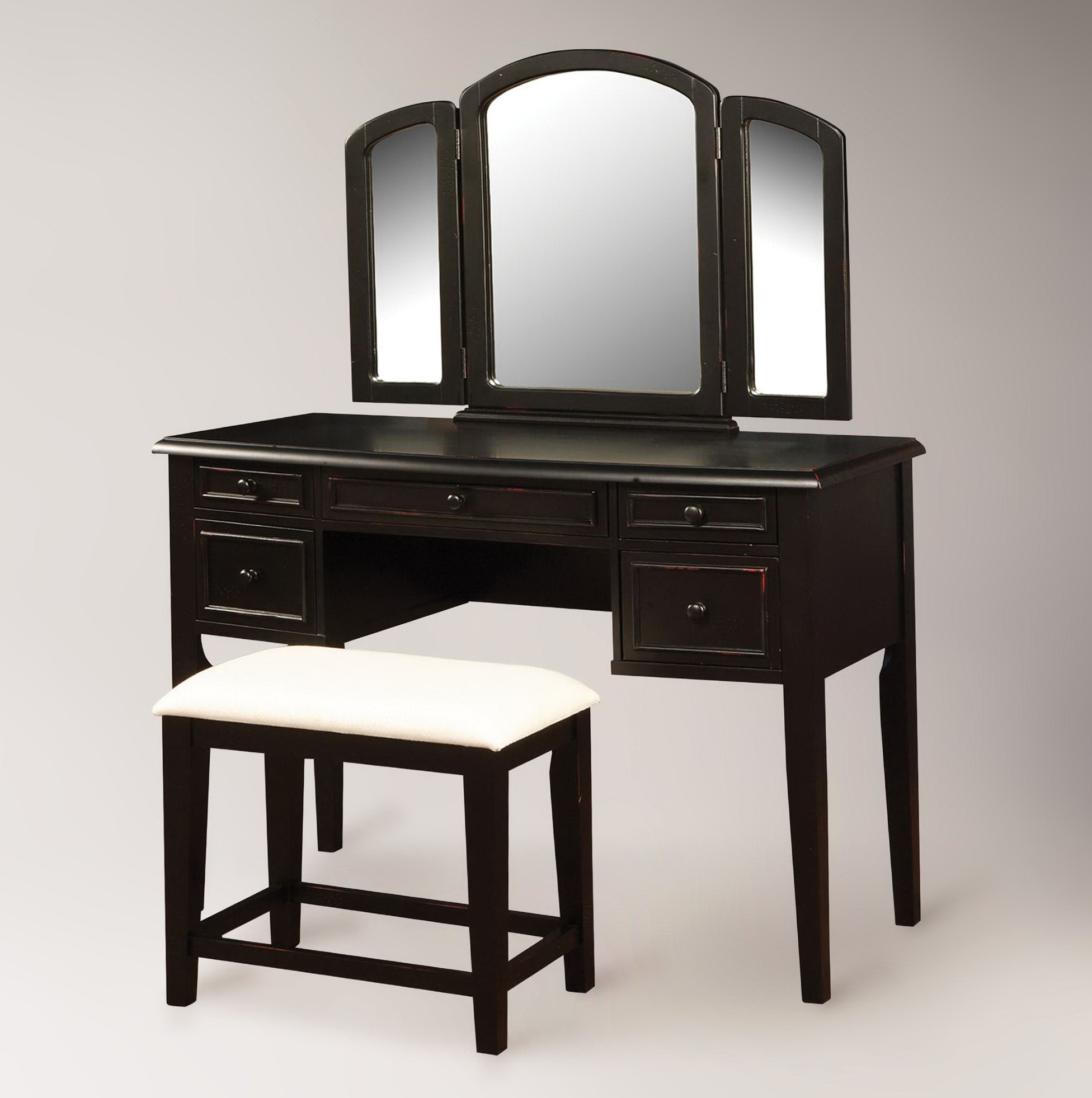 Black Vanity Dresser With Mirror Bestdressers 2017 Bath Vanities intended for measurements 1952 X 1963