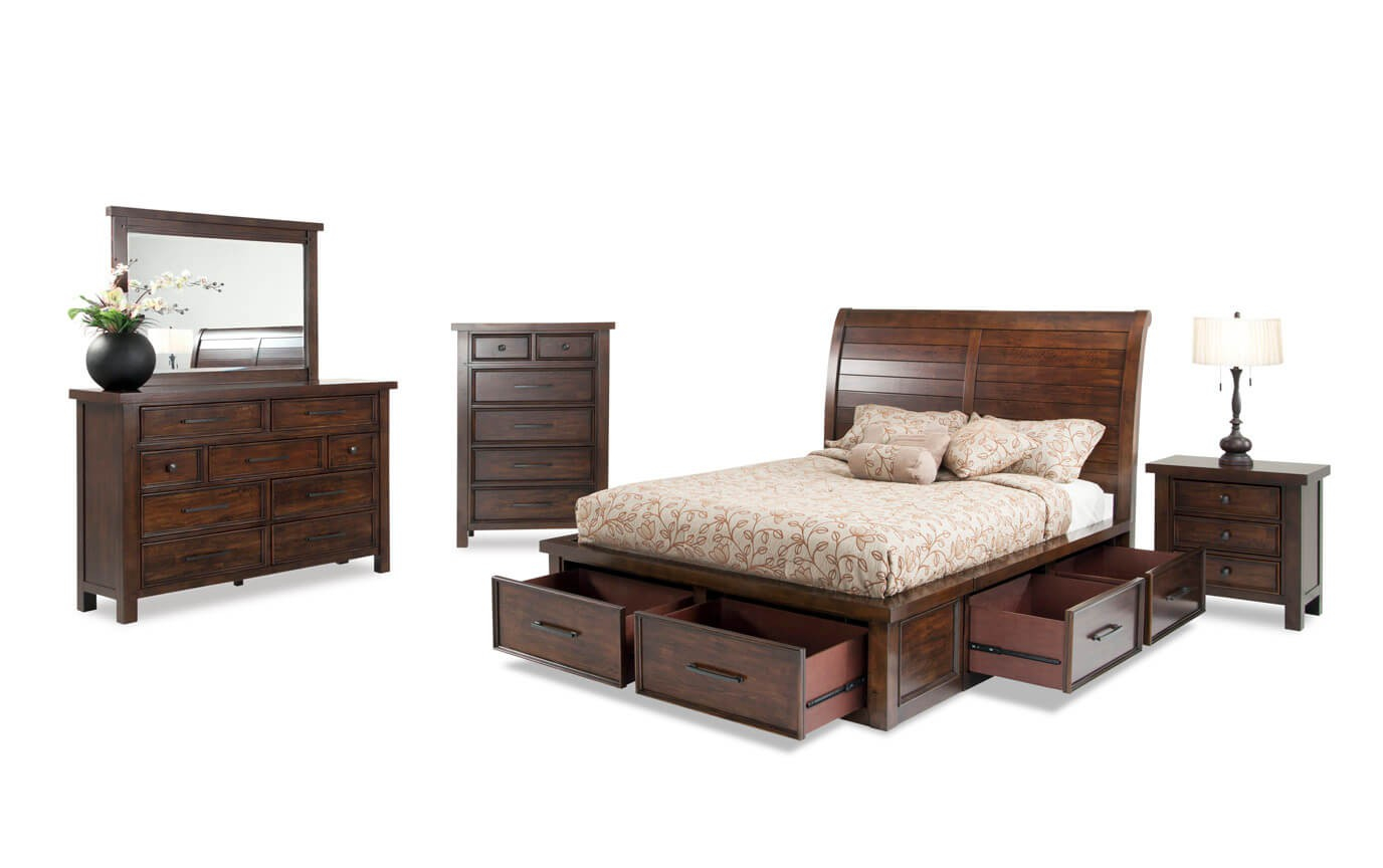 Bobs Bedroom Furniture Queen Size Bedroom Furniture Sets Wood Queen pertaining to dimensions 1376 X 864