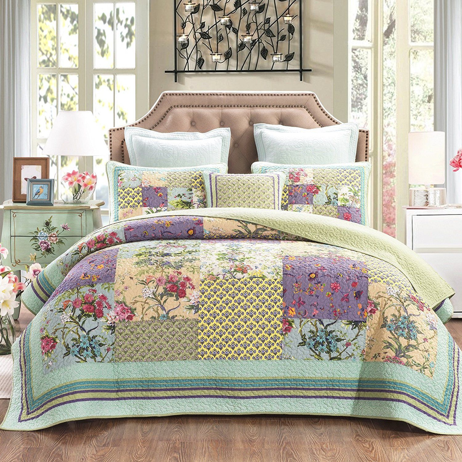 Boho Chic Bedding Sets With More Quilting Quilted Bedspreads regarding sizing 1500 X 1500