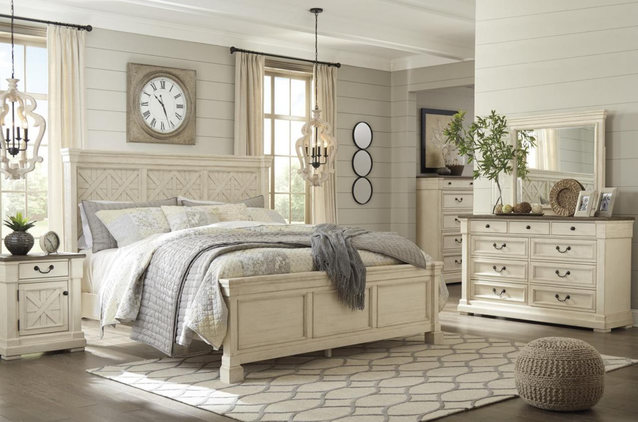 Bolanburg 4 Piece Panel Bedroom Set with dimensions 1280 X 848