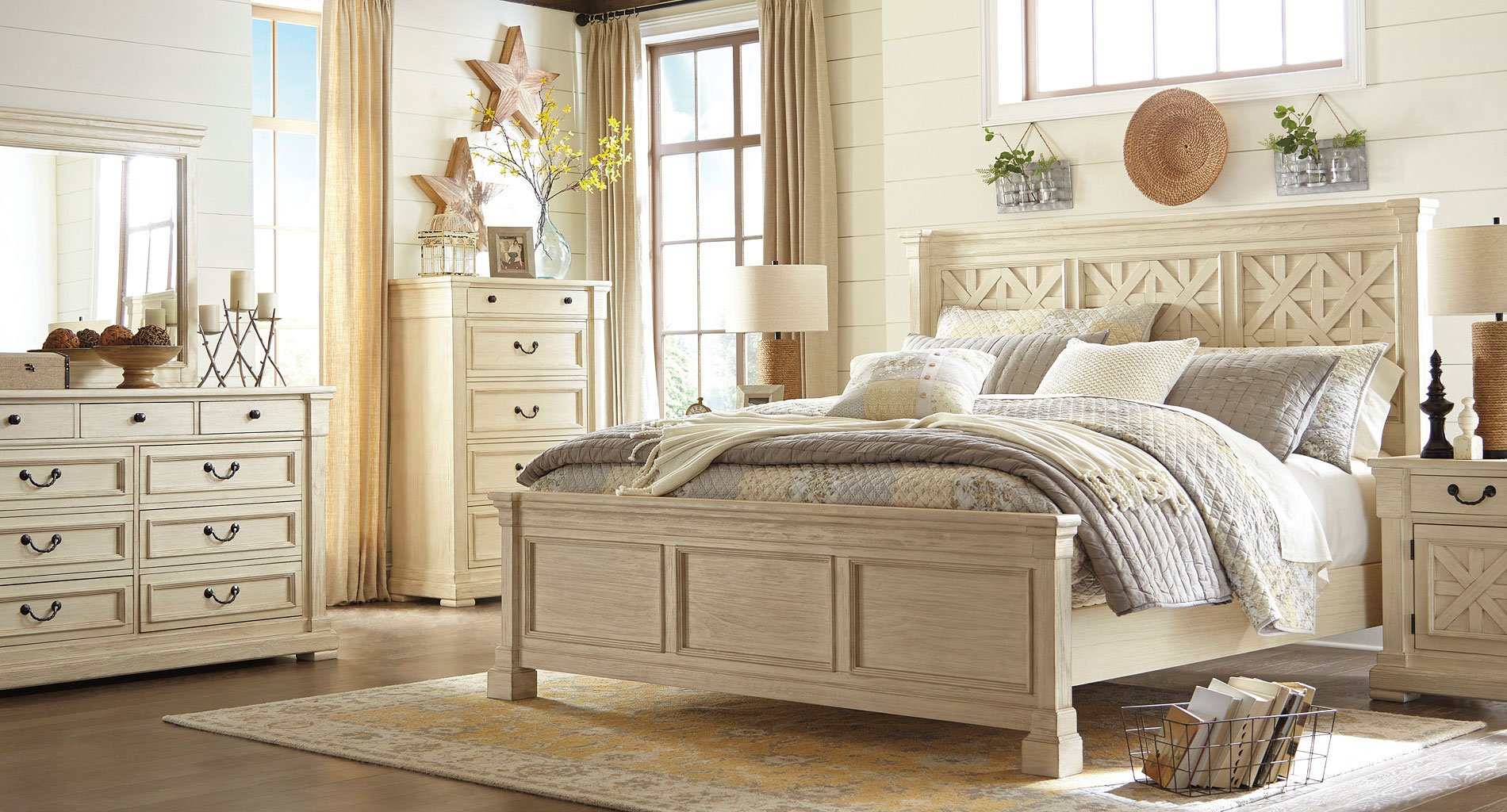 Bolanburg Panel Bedroom Set pertaining to size 1900 X 1024