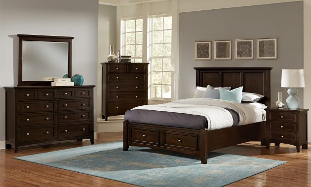 Bonanza Full Bedroom Group Vaughan Bassett At Dunk Bright Furniture for measurements 4000 X 3143