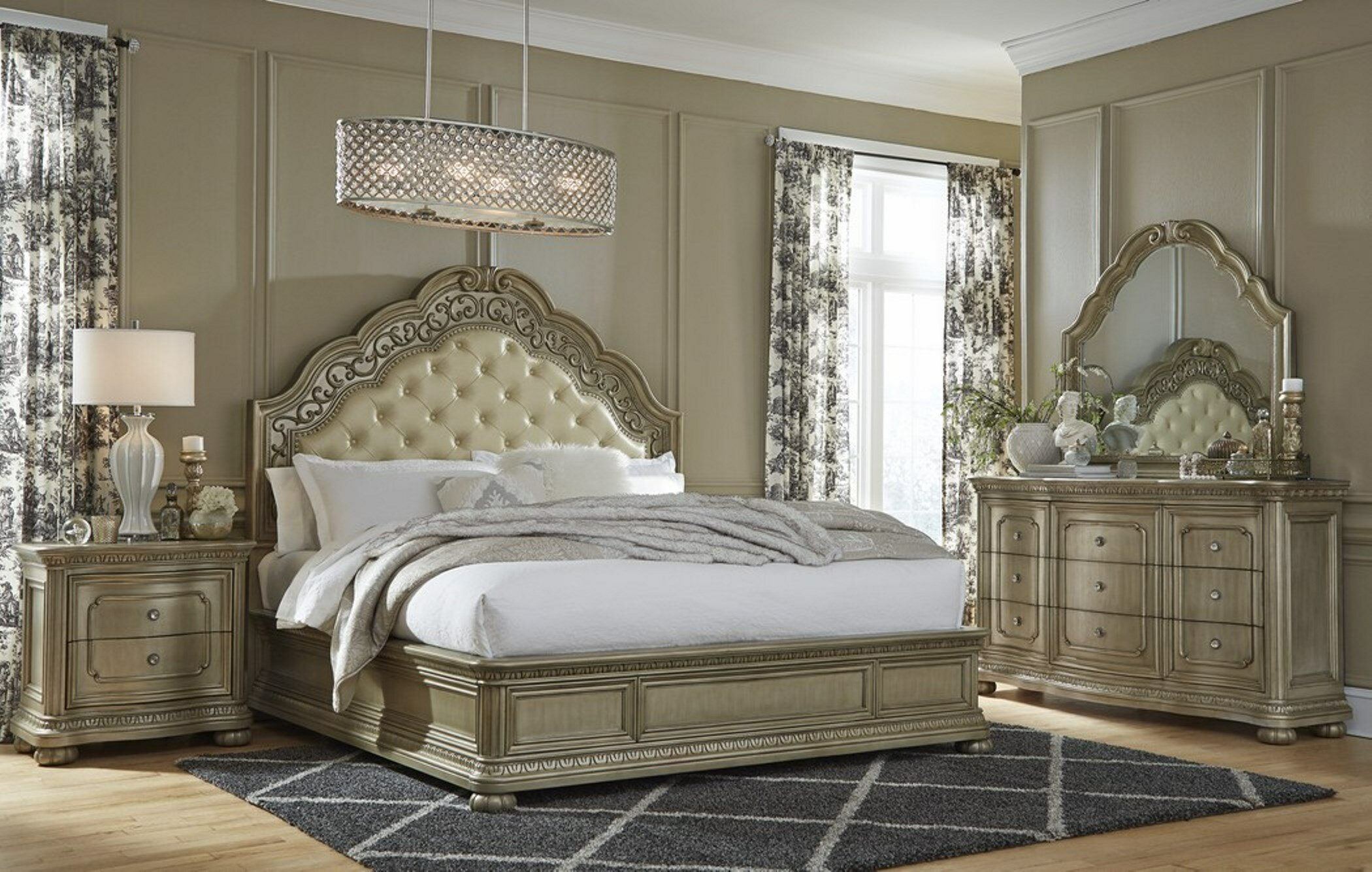 Bordeaux Standard Configurable Bedroom Set inside sizing 2100 X 1334