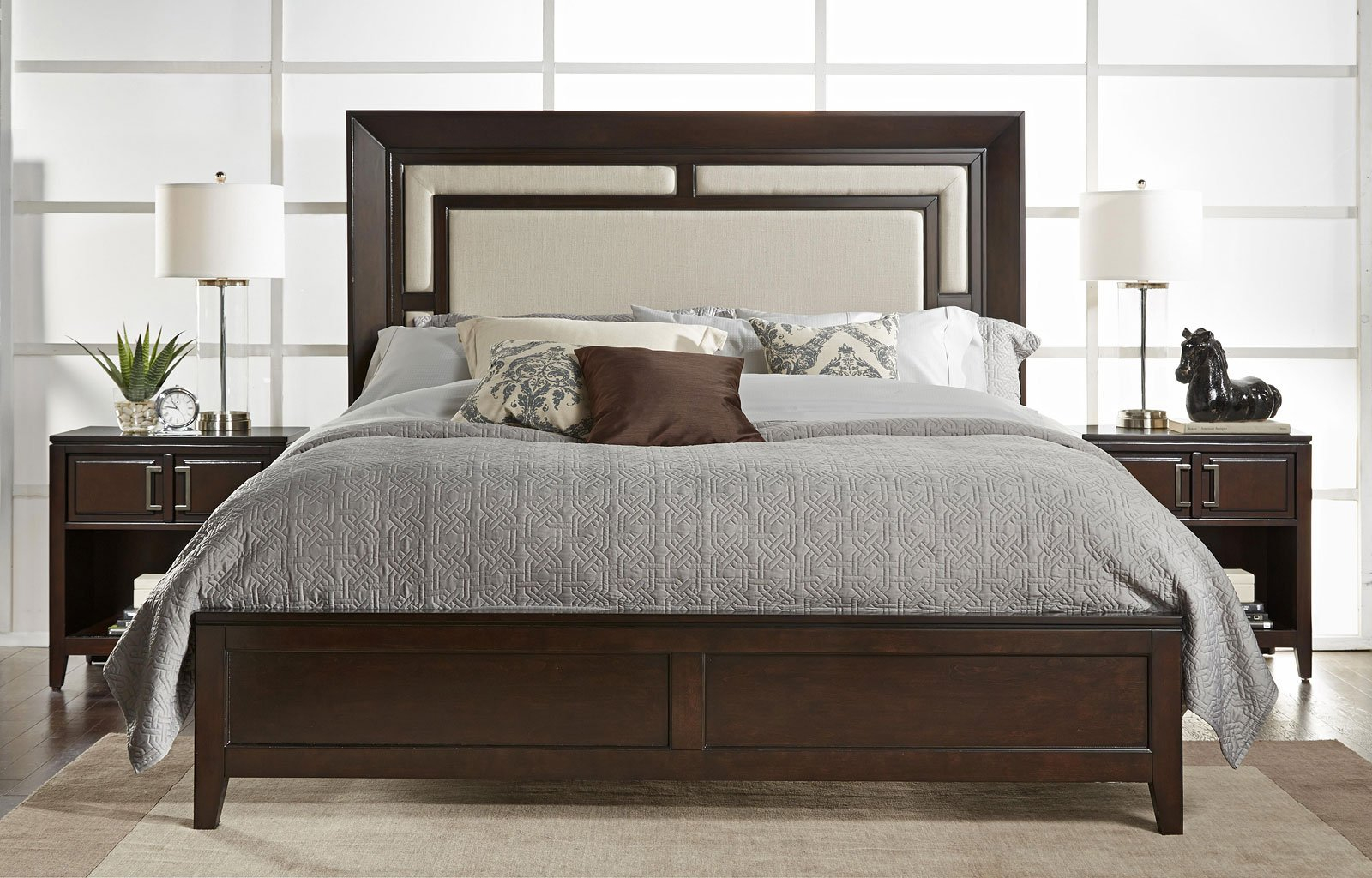 Brighton Panel Bedroom Set Samuel Lawrence Furniture Furniture Cart intended for proportions 1600 X 1024